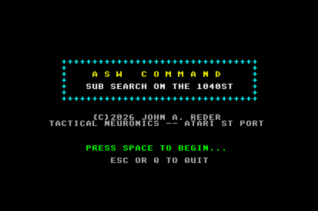 Reder's ASW Command ST