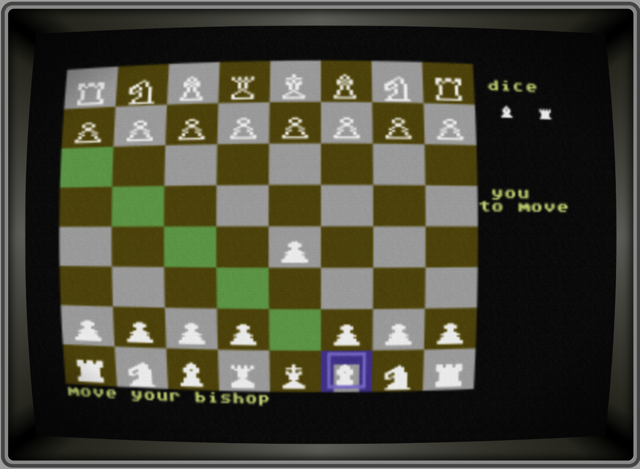 Chess with Dice c64